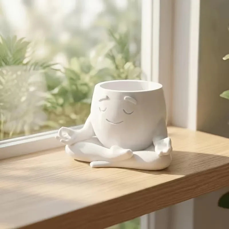 Vaso de Cerâmica Mini Monge