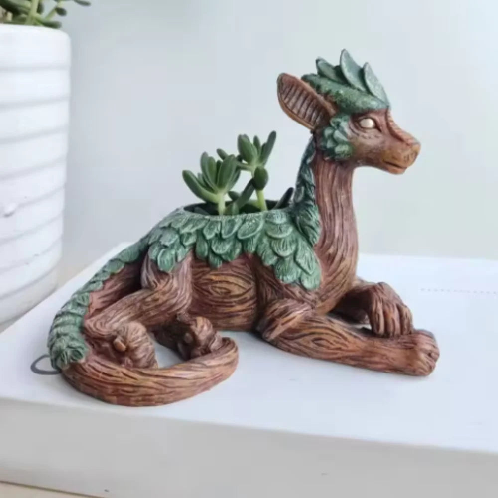 Vaso de Cerâmica Dragão