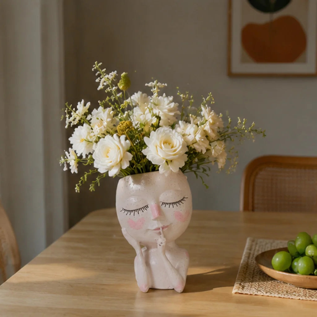 Vaso de Cerâmica Sussurro das Flores