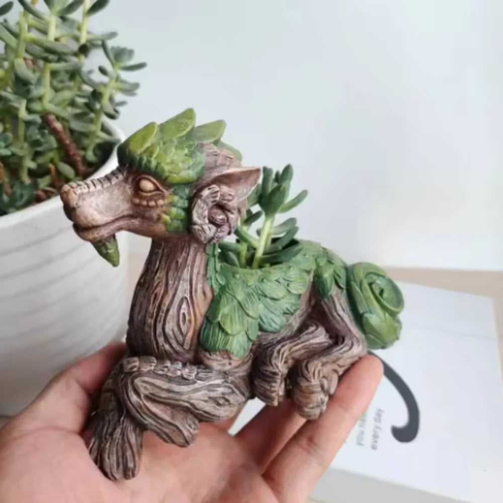 Vaso de Cerâmica Dragão