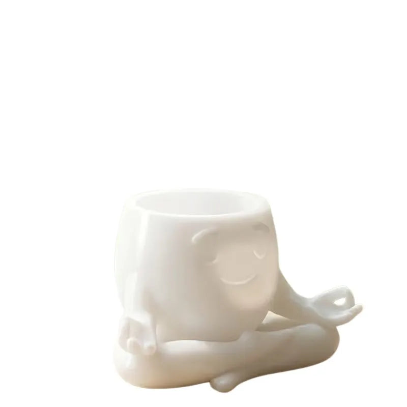 Vaso de Cerâmica Mini Monge