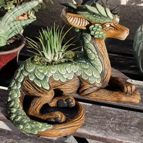 Vaso de Cerâmica Dragão