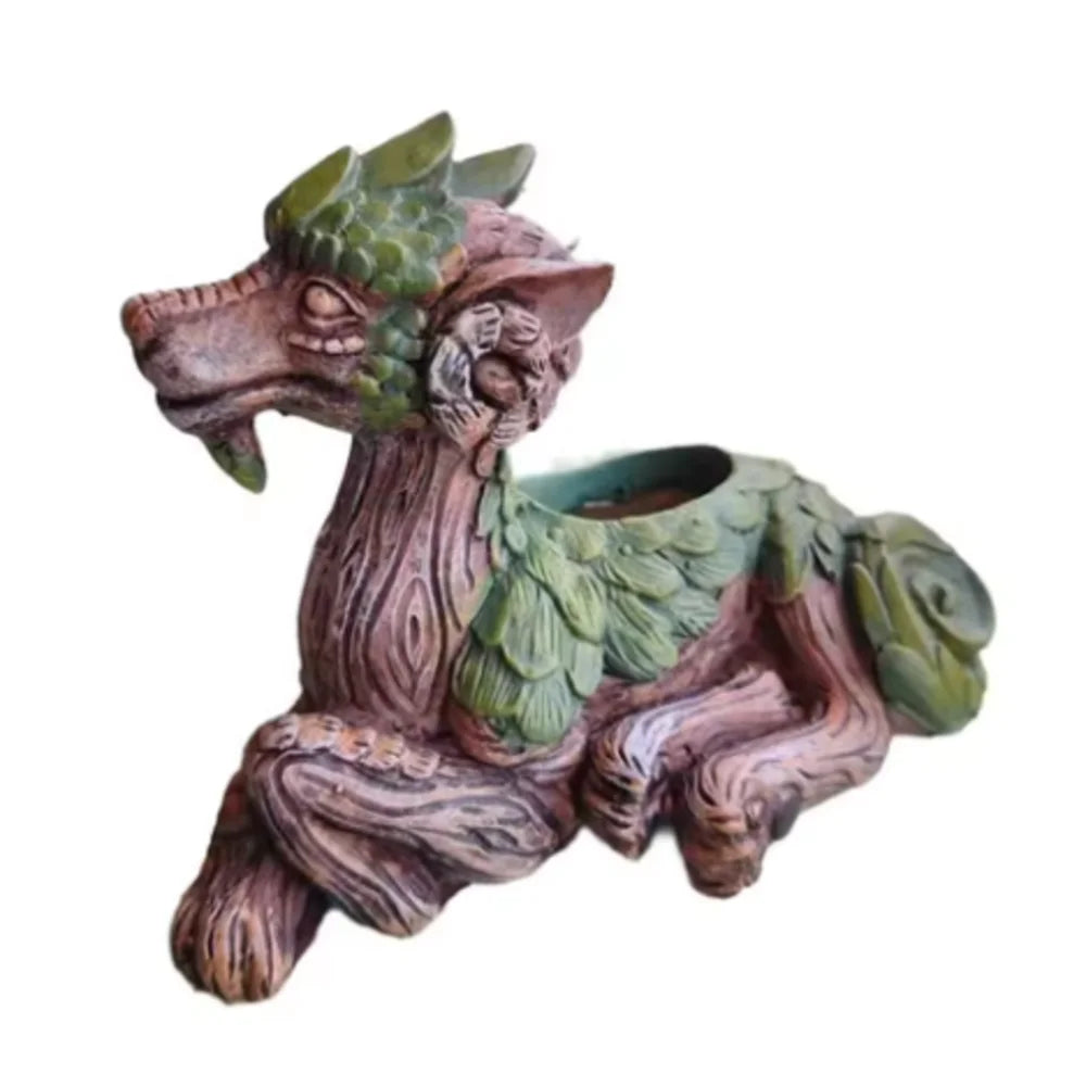 Vaso de Cerâmica Dragão