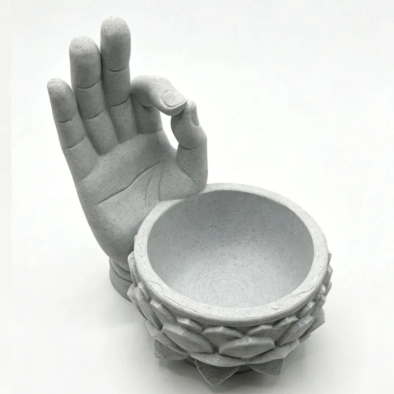 Vaso de Cerâmica Flor de Lótus