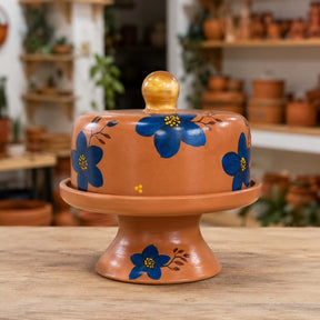 Boleira Artesanal de Barro com Tampa  | COMPRE 1 E LEVE 2