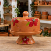 Boleira Artesanal de Barro com Tampa  | COMPRE 1 E LEVE 2