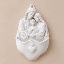 Sagrada Família Coração do Lar — Vaso de Parede em Cerâmica