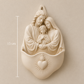 Sagrada Família Coração do Lar — Vaso de Parede em Cerâmica
